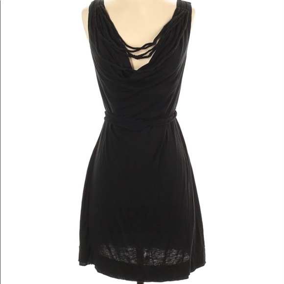 Free People Dresses & Skirts - Free People Black Rope Neck Dress